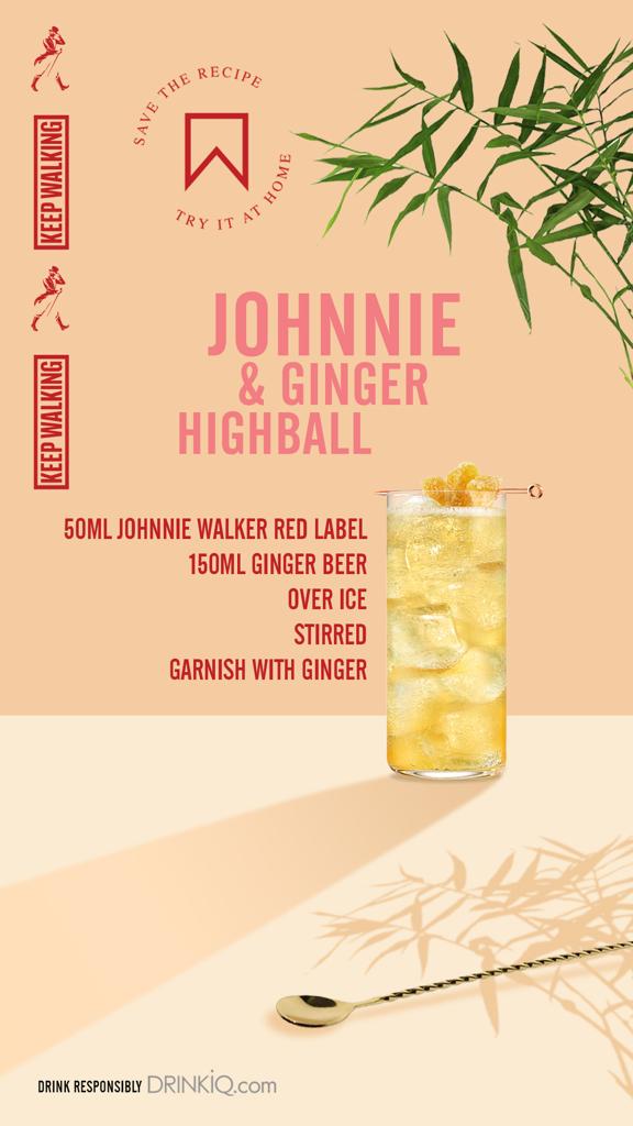Johnnie Ginger Highball